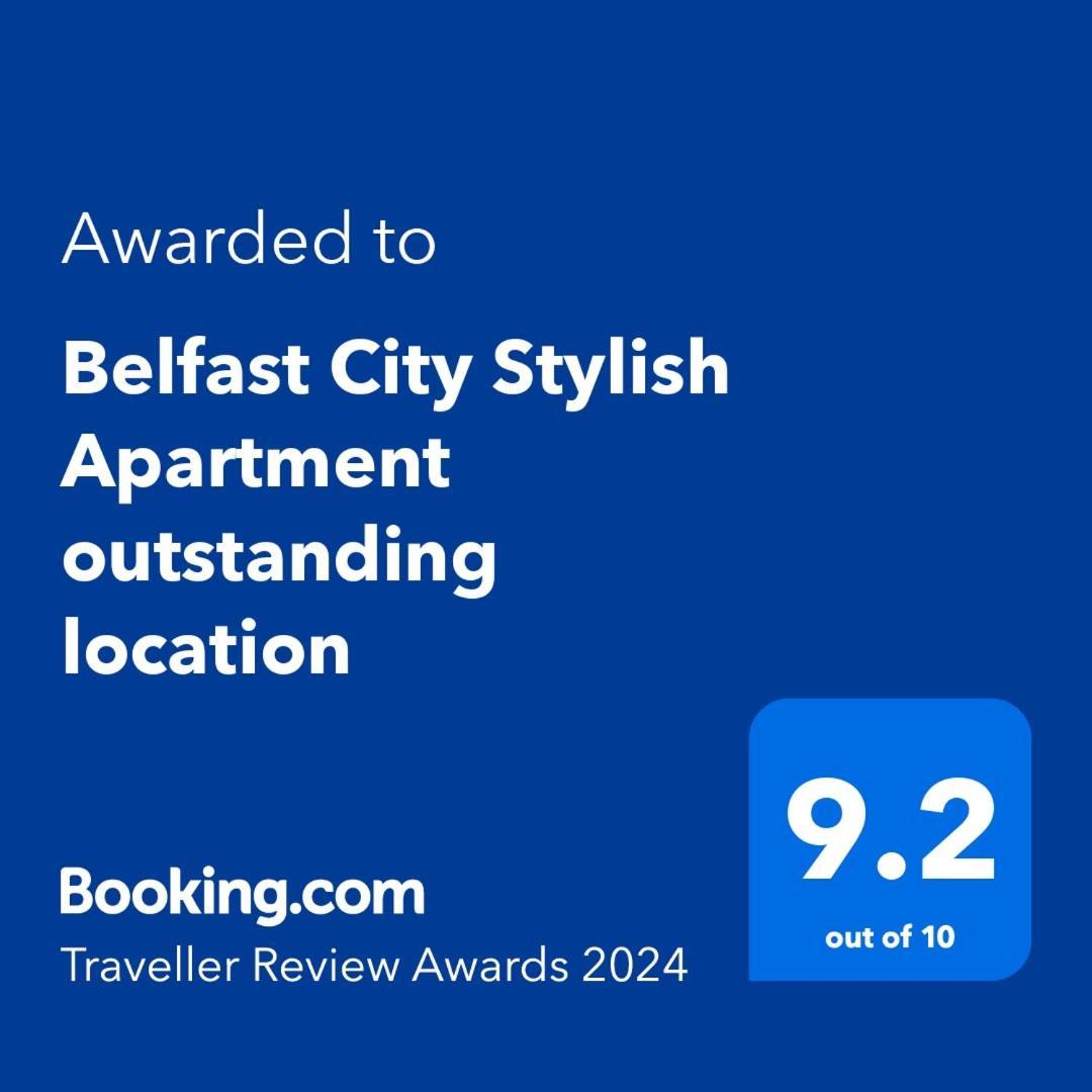 Central Belfast Modern Apartment Great Location Free Parking Esterno foto